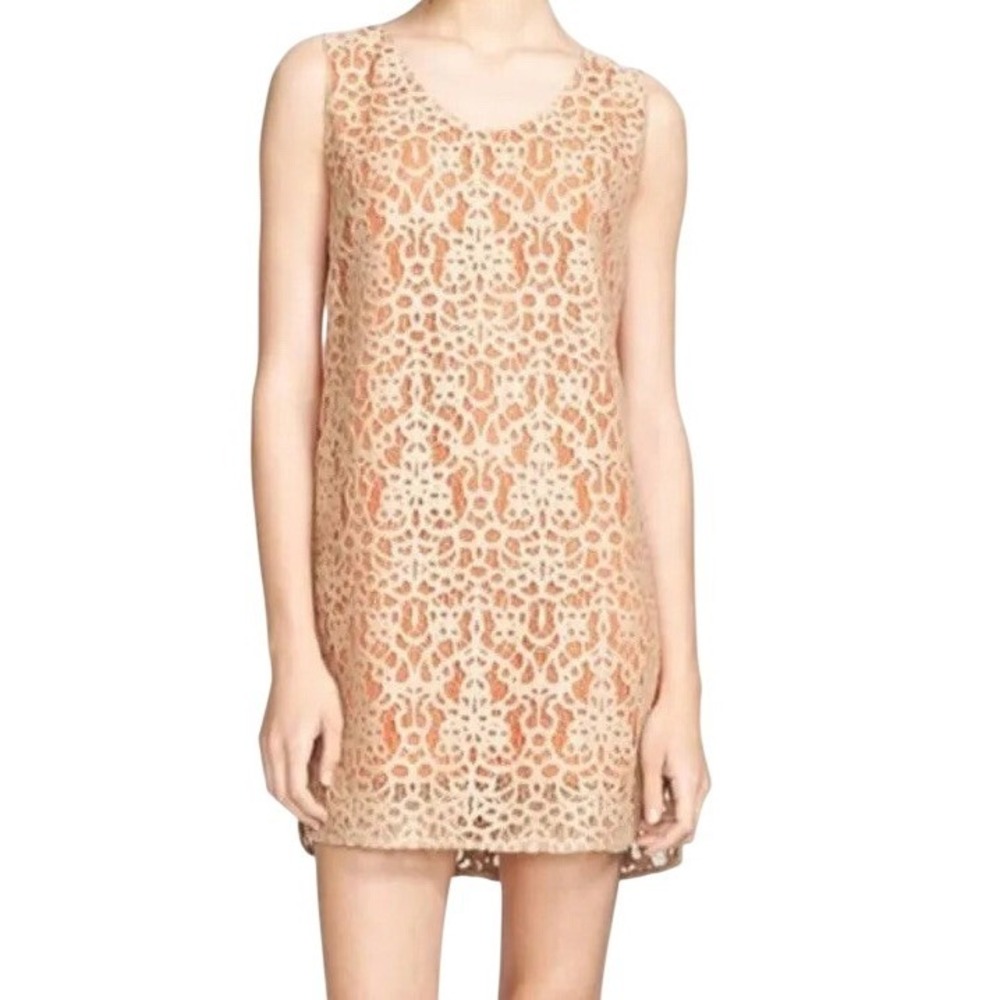 Robert Rodriguez Dress Women's 8 Medium Sleeveless Silk Lace Summer Wedding